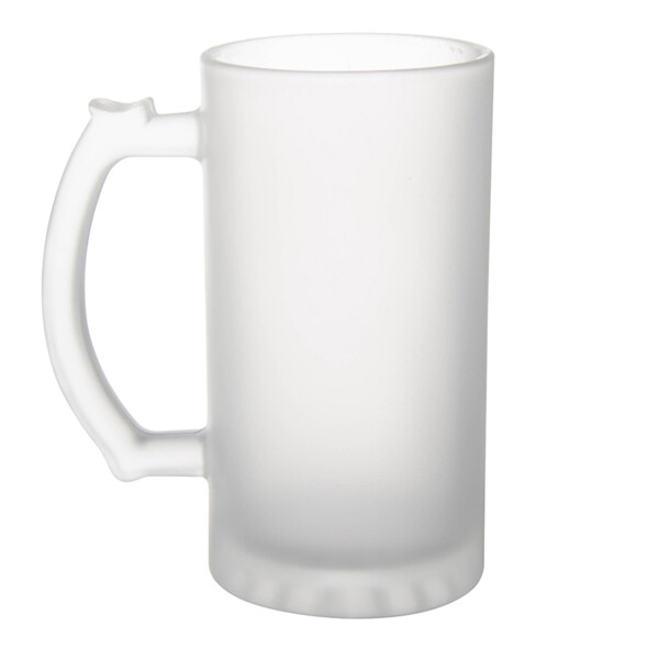 Frosted Glass Beer Mug Thumbnail
