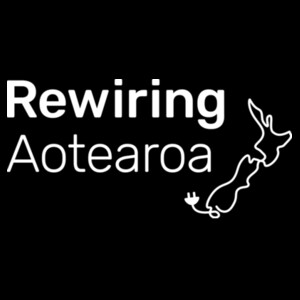 Rewiring - White Logo - Women's Relax Crop Hood Design