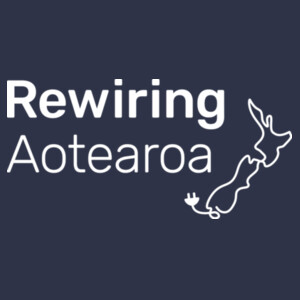 Rewiring - White Logo - Women's Martina Tee 4006 Design