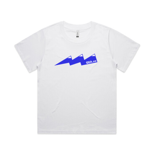 QEA Electric Blue Logo T-shirt (Womens Martina) Thumbnail